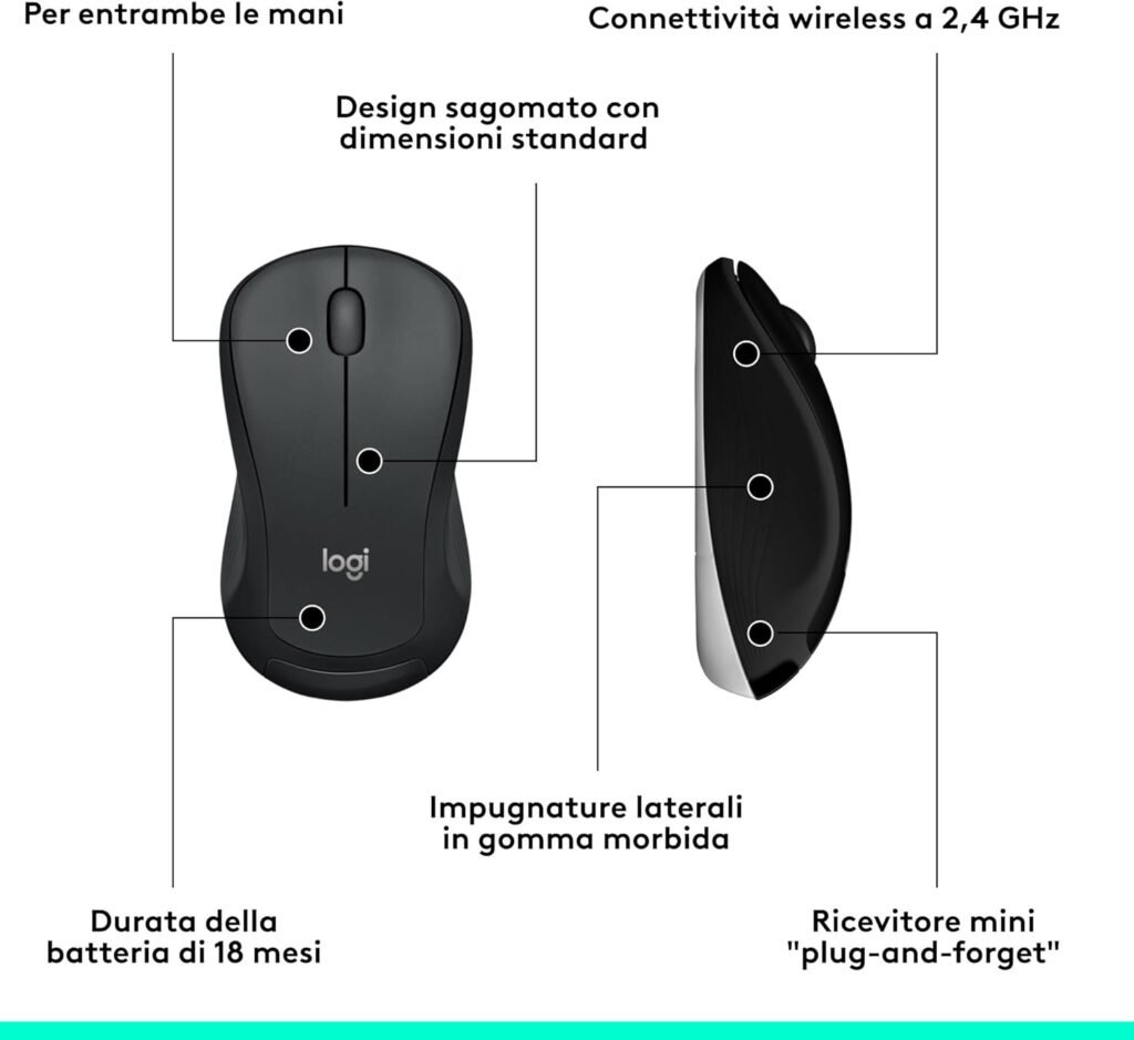 Logitech MK540: Combo Wireless Affidabile e Confortevole