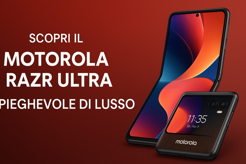 Motorola Razr Ultra: Rivoluziona il Mondo dei Flip Phone