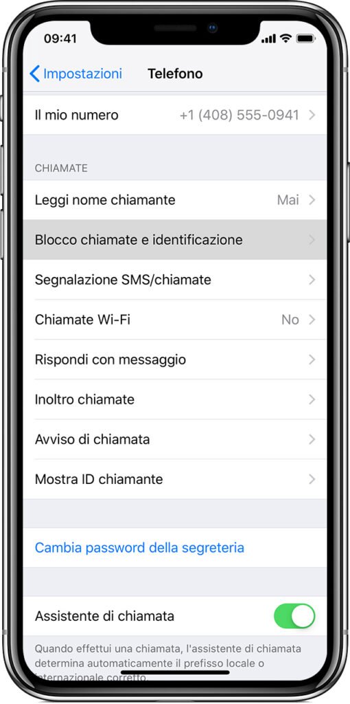 Blocca le chiamate indesiderate su iPhone per sempre: guida definitiva Schermata Impostazioni iPhone – Blocco chiamate e identificazione